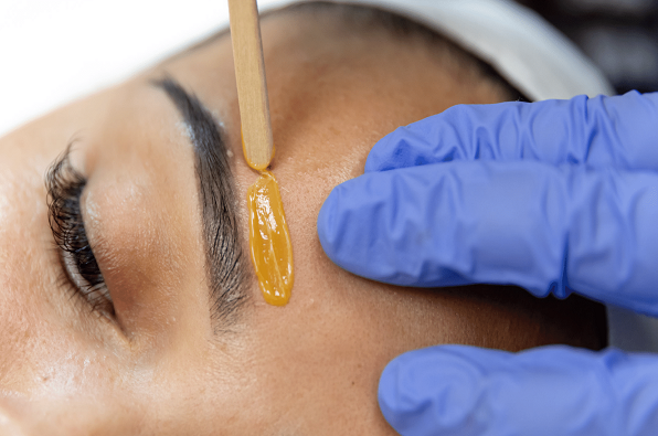 Eye brow wax